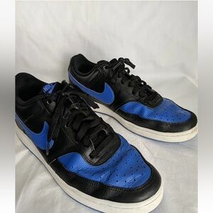 Nike Air Court Vision Low Sz 7 Royal Force 1 Blue Black DM8681-001